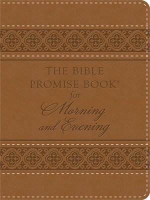 cover image of The Bible Promise Book for Morning & Evening